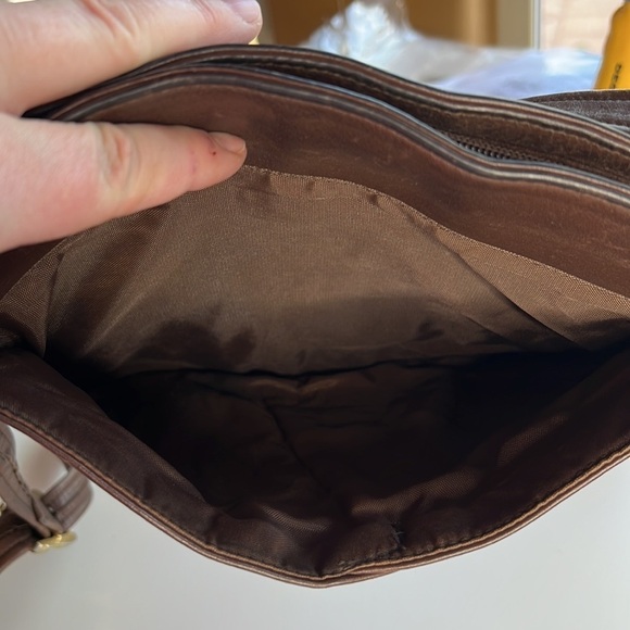 Vintage Tignanello Chocolate Brown Leather Purse - Picture 3 of 11